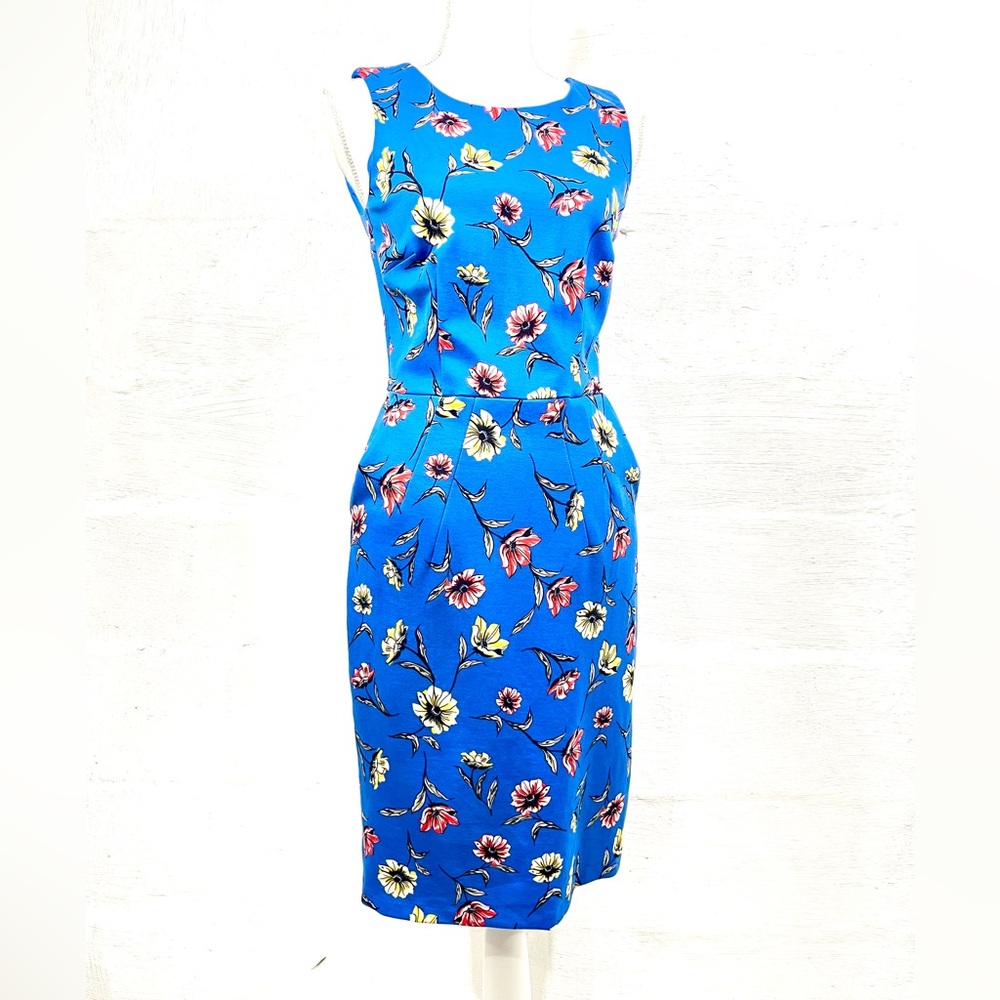LANDS' END FLORAL DRESS (328)